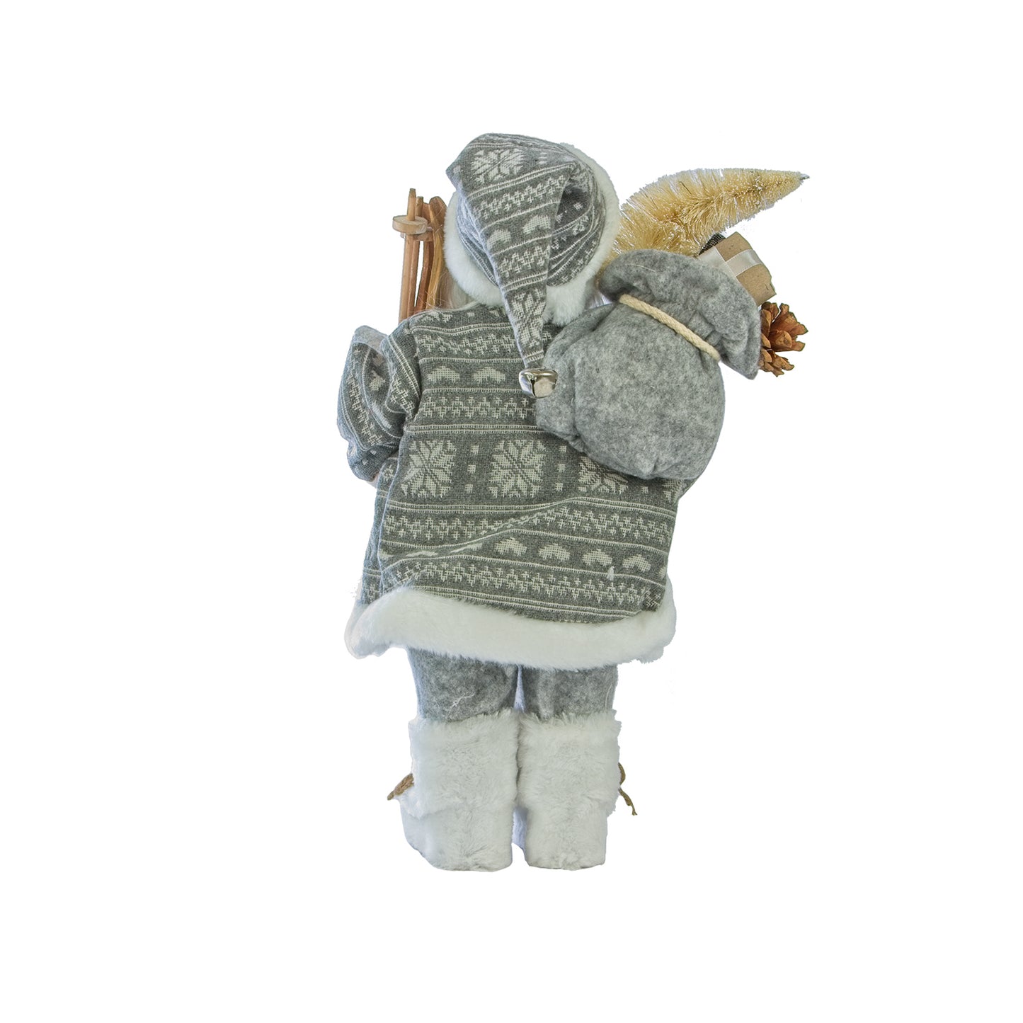 immagine-2-euronatale-decorazione-natalizia-babbo-natale-con-sacco-doni-e-scii-40cm-grigio-ean-8019959757059