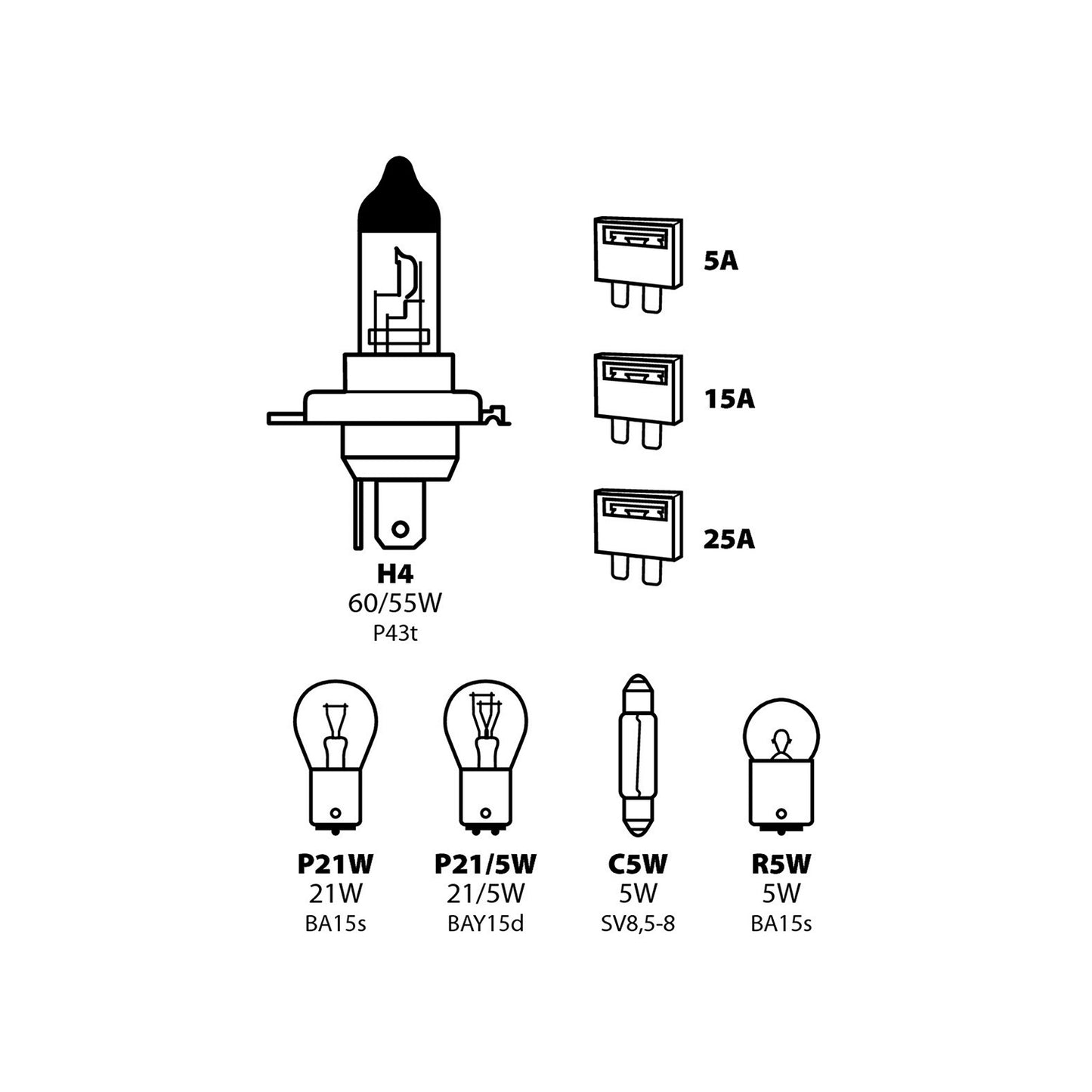 immagine-2-lampa-kit-lampada-alogena-di-ricambio-per-auto-h7-5-lampade-3-fusibili-12v-lampa-ean-8000692581520