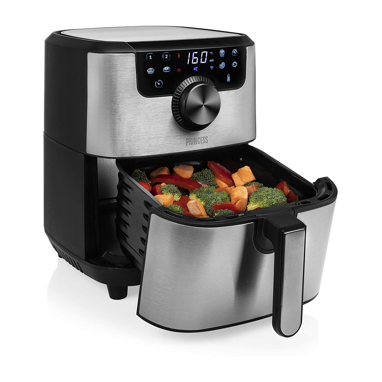 immagine-2-princess-friggitrice-ad-aria-smart-in-acciaio-inossidabile-1500w-45l-ean-8713016091123