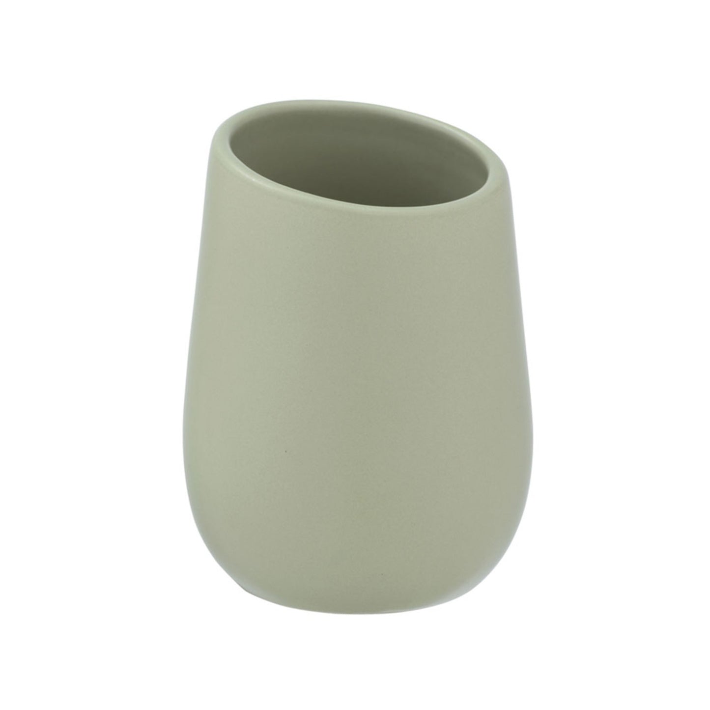immagine-2-wenko-bicchiere-porta-spazzolini-in-ceramica-badi-verde-lime-ean-4008838284384