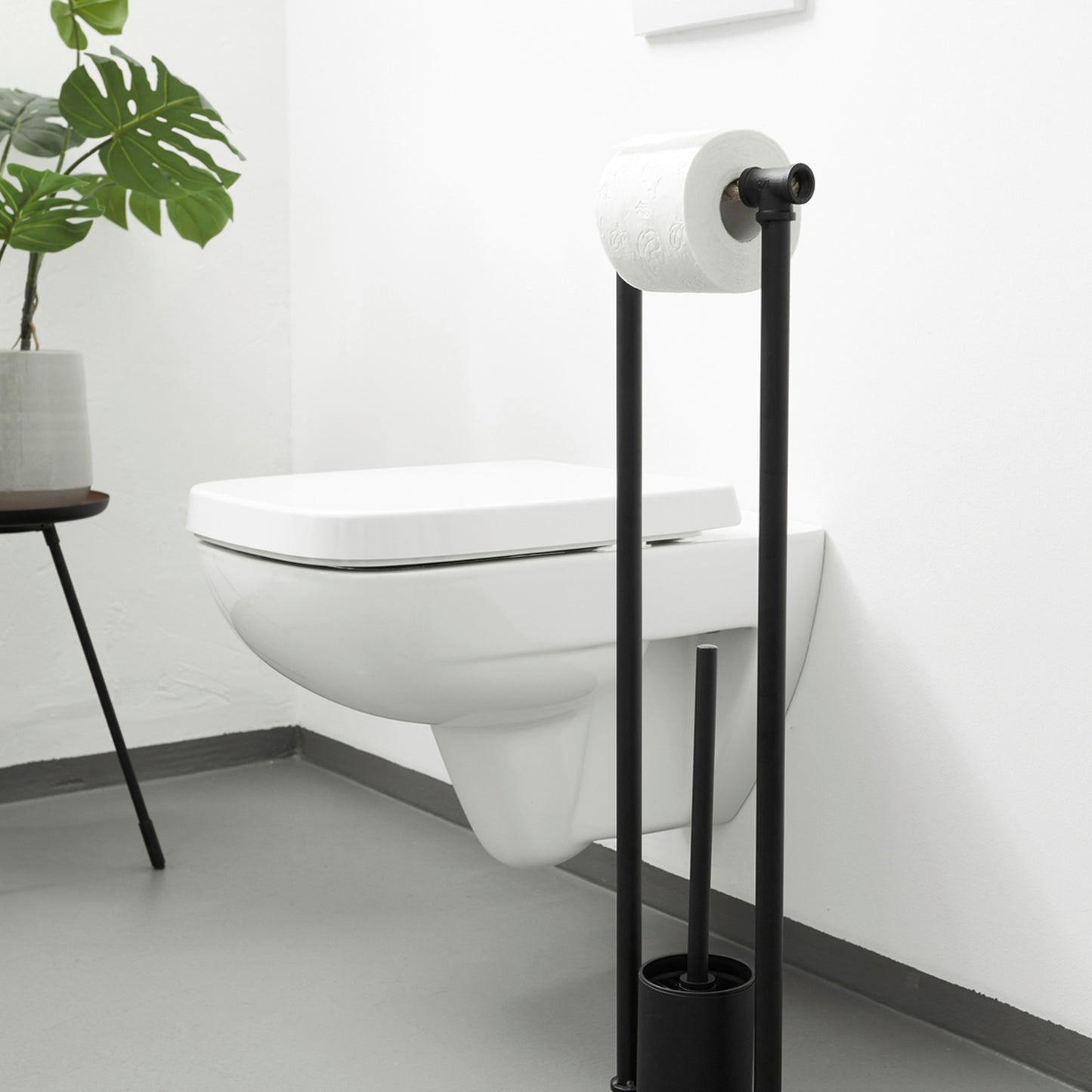 immagine-2-wenko-piantana-porta-scopino-osuna-nero-205x77x25-cm-ean-4008838265017