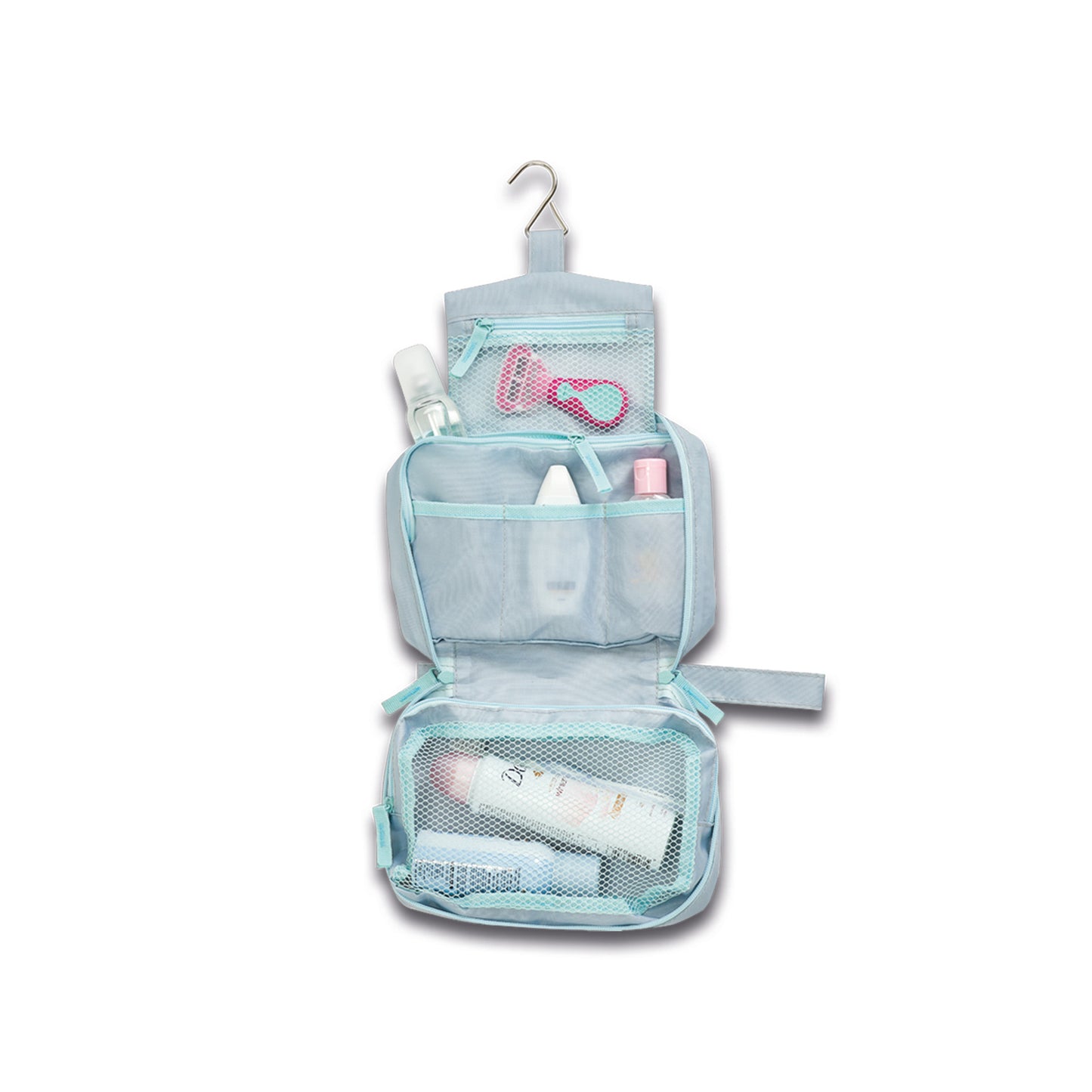 immagine-2-zeller-organizer-multi-cosmetici-in-poliestere-22x14x8cm-ean-4003368146720