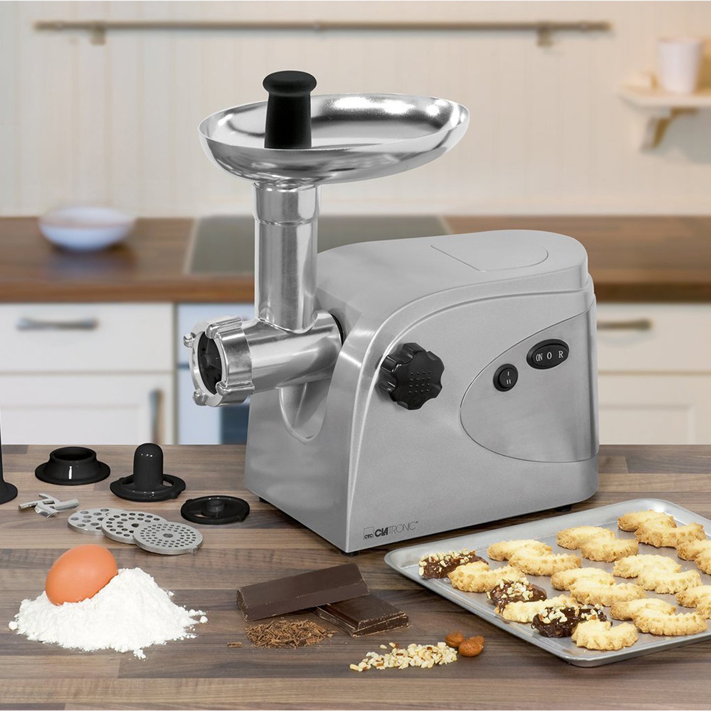 immagine-3-clatronic-tritacarne-1000w-con-3-dischi-di-macinazione-fw-3151-clatronic-ean-4006160633153