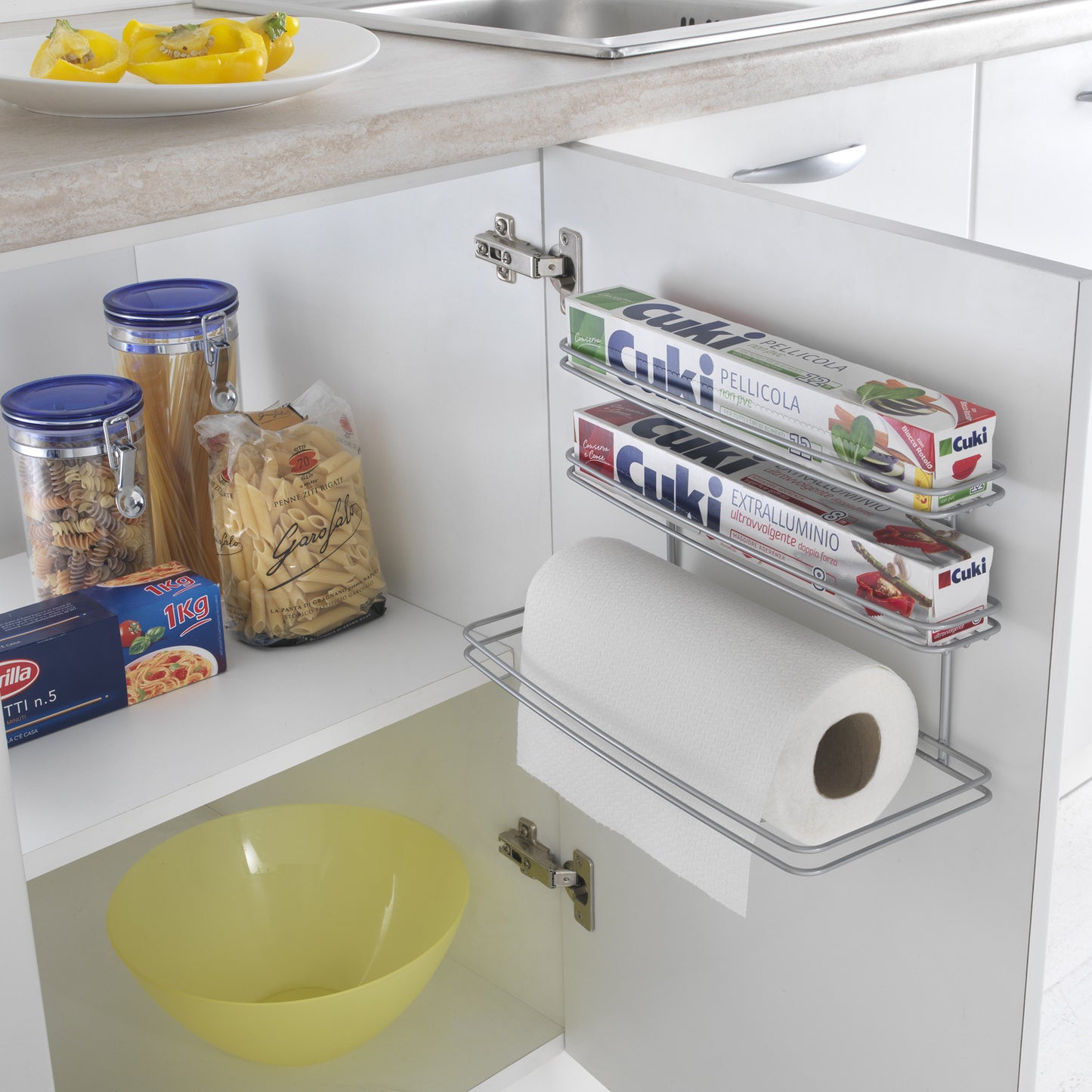 immagine-3-metaltex-mensola-3-piani-porta-rotoli-cucina-cm-33x14x23-polytherm-roll-it-ean-8002523620101