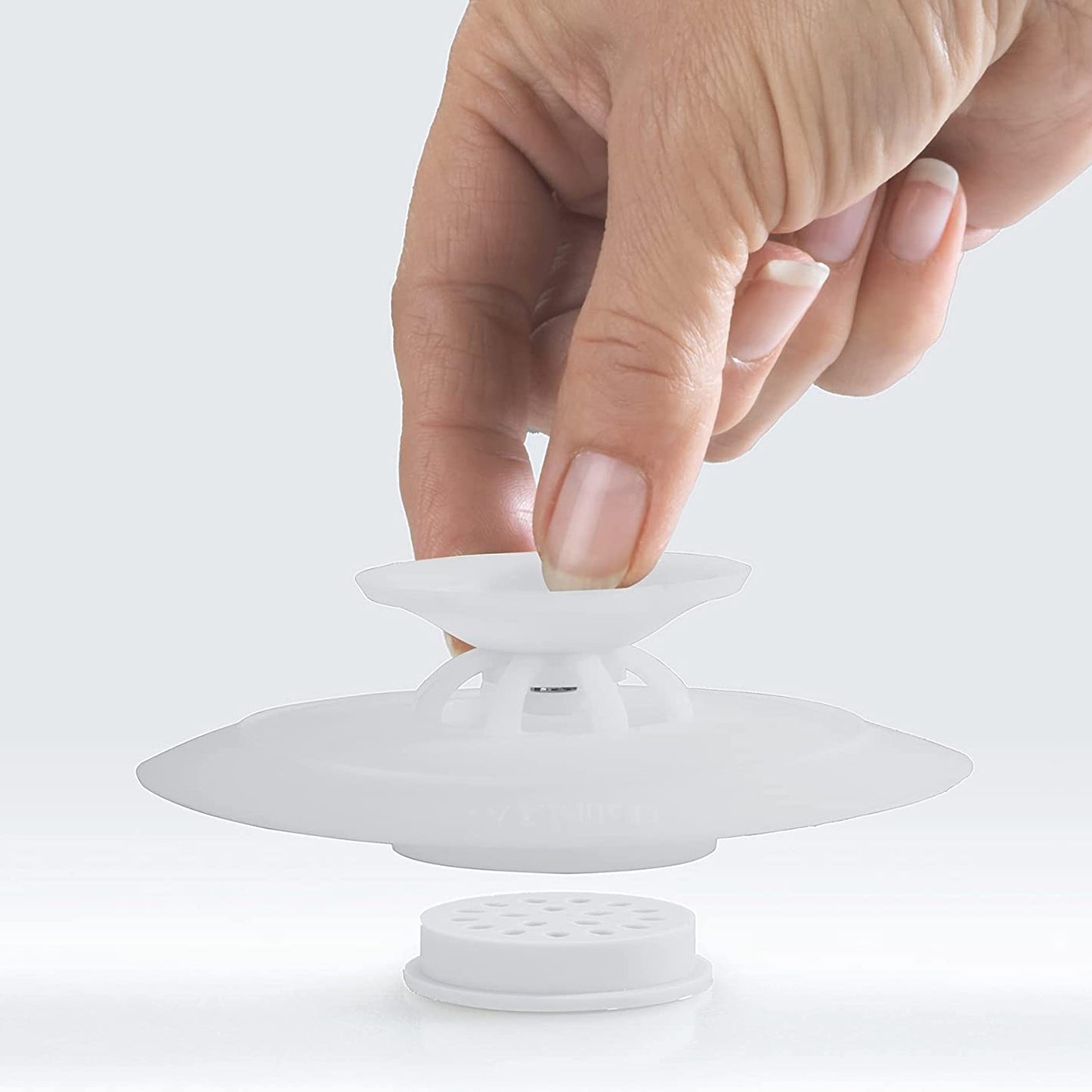 immagine-3-wenko-tappo-di-scarico-in-silicone-sore-bianco-tappo-di-scarico-con-3-regolazioni-di-scarico-ean-4008838338339