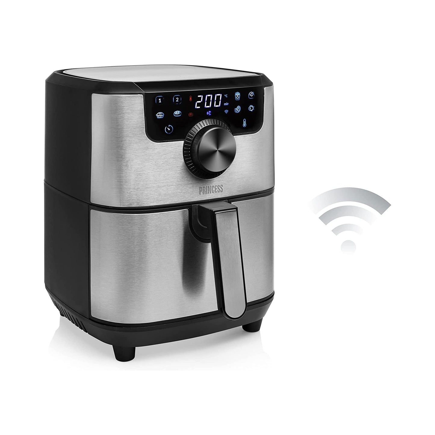 immagine-4-princess-friggitrice-ad-aria-smart-in-acciaio-inossidabile-1500w-45l-ean-8713016091123