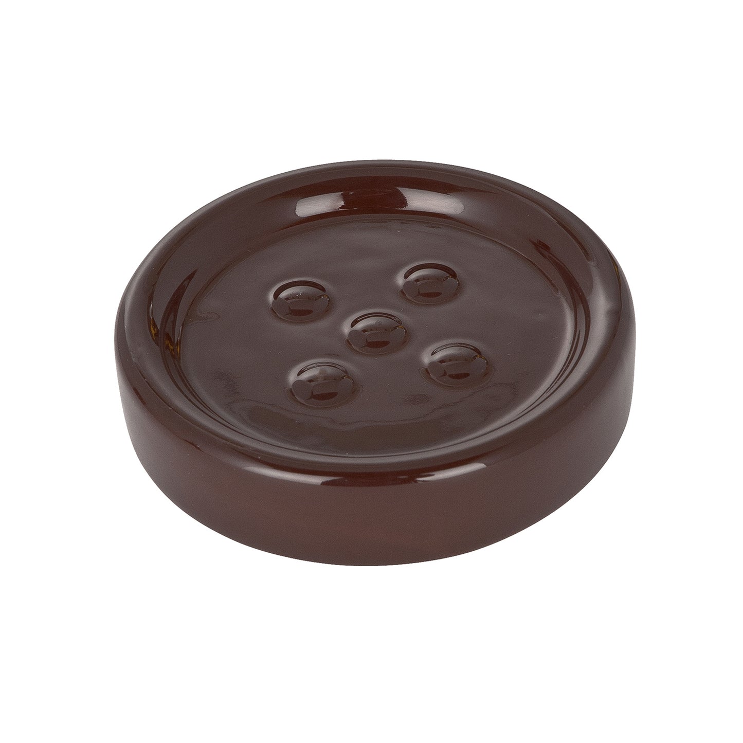 immagine-4-wenko-porta-sapone-da-bagno-in-ceramica-polaris-marrone-ean-4008838199527