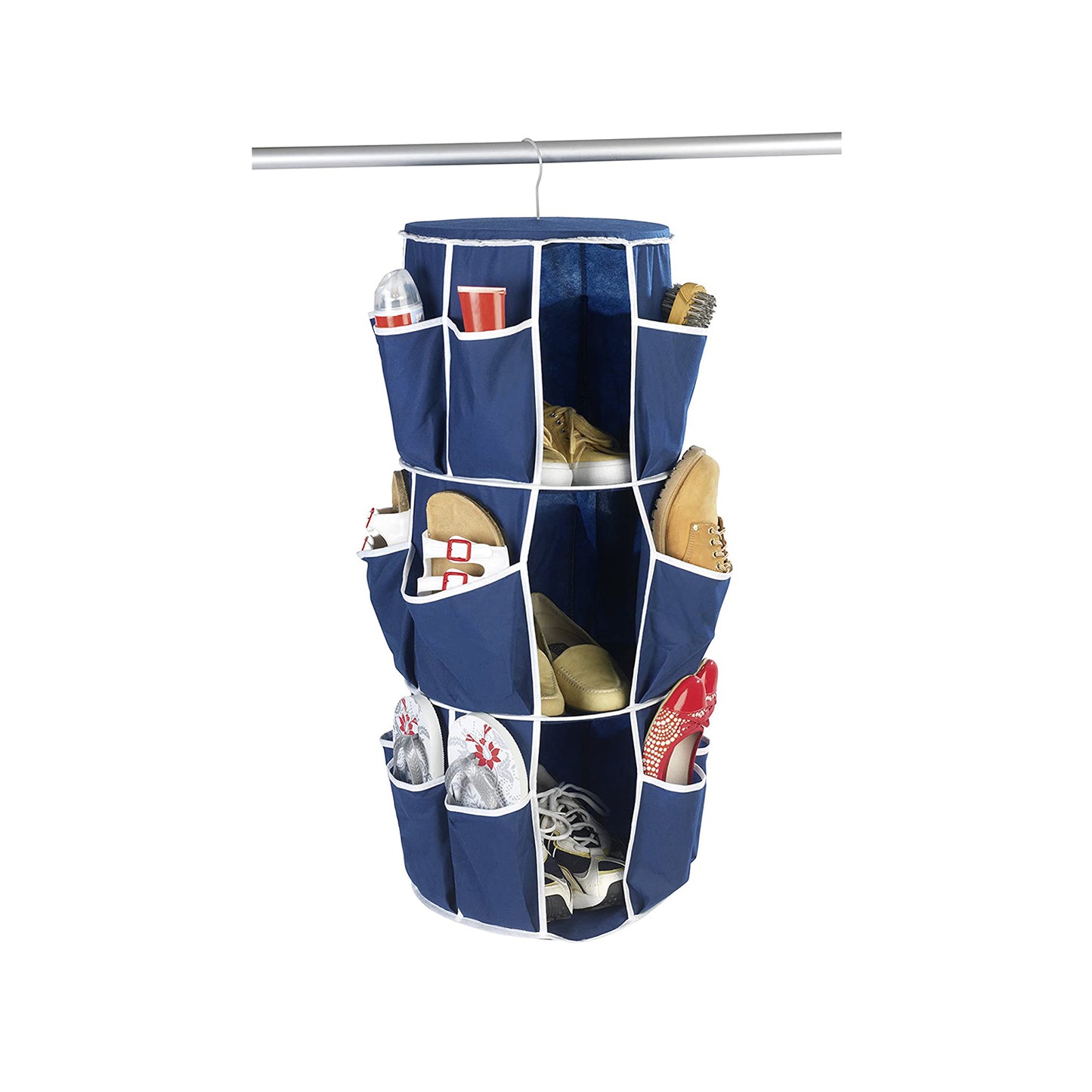 immagine-4-wenko-porta-scarpe-rotondo-appendiabiti-3-piani-ean-4008838547212