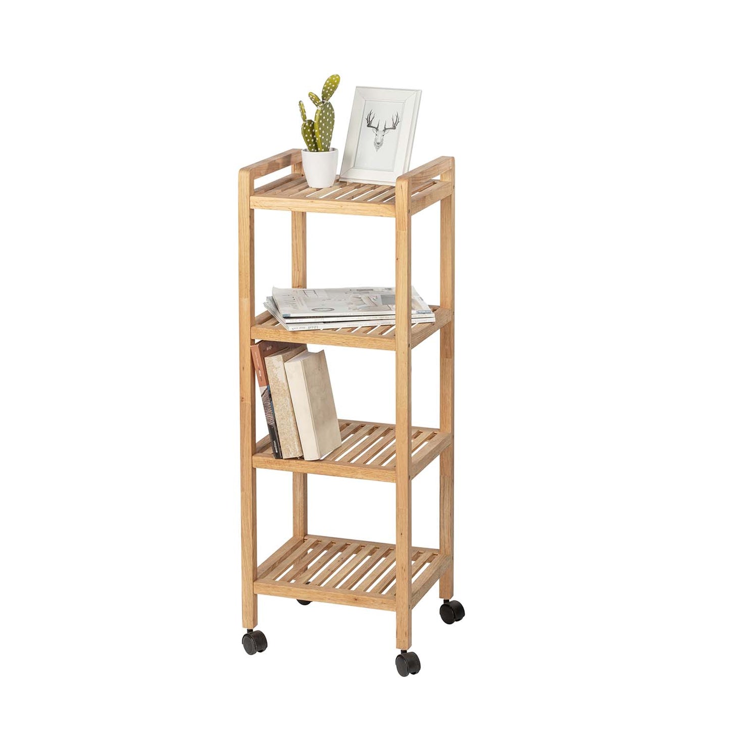 immagine-4-wenko-scaffale-con-ruote-norway-4-piani-stretto-ean-4008838334089
