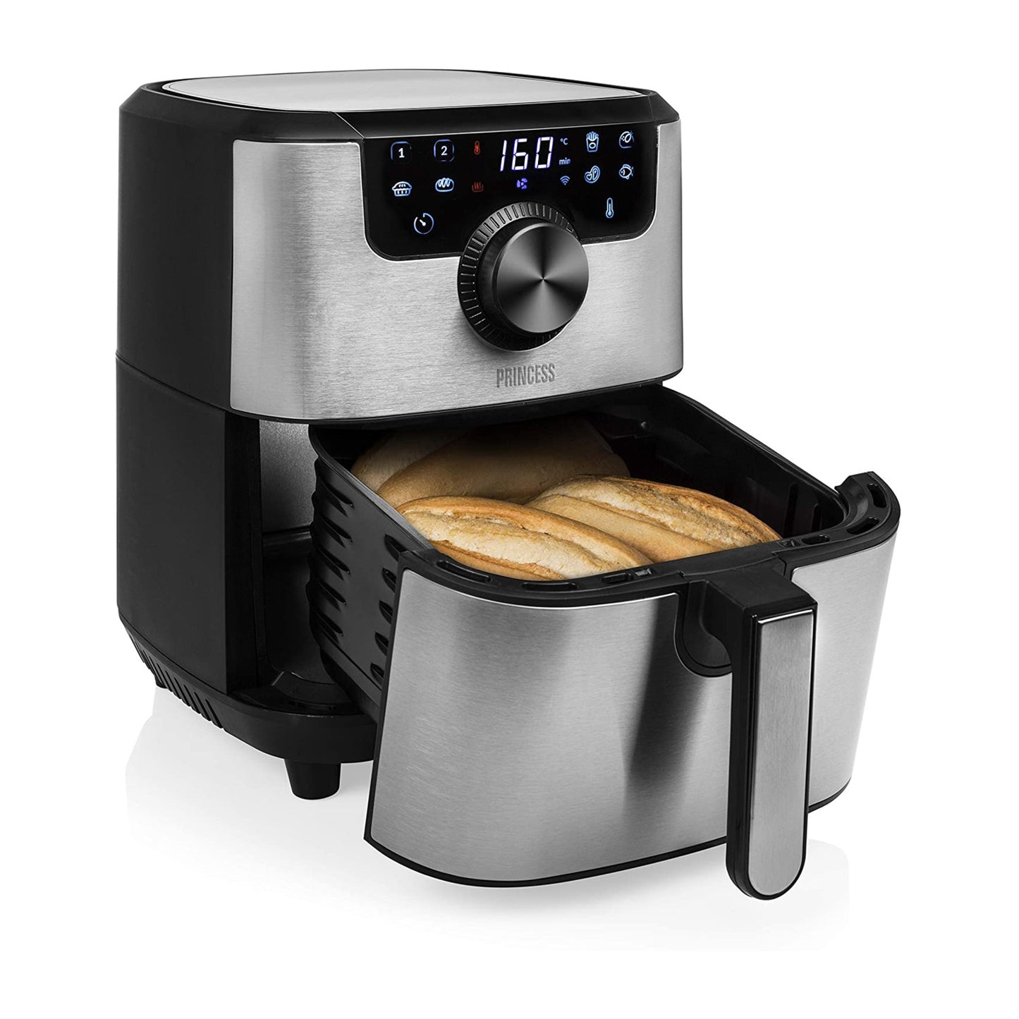 immagine-6-princess-friggitrice-ad-aria-smart-in-acciaio-inossidabile-1500w-45l-ean-8713016091123
