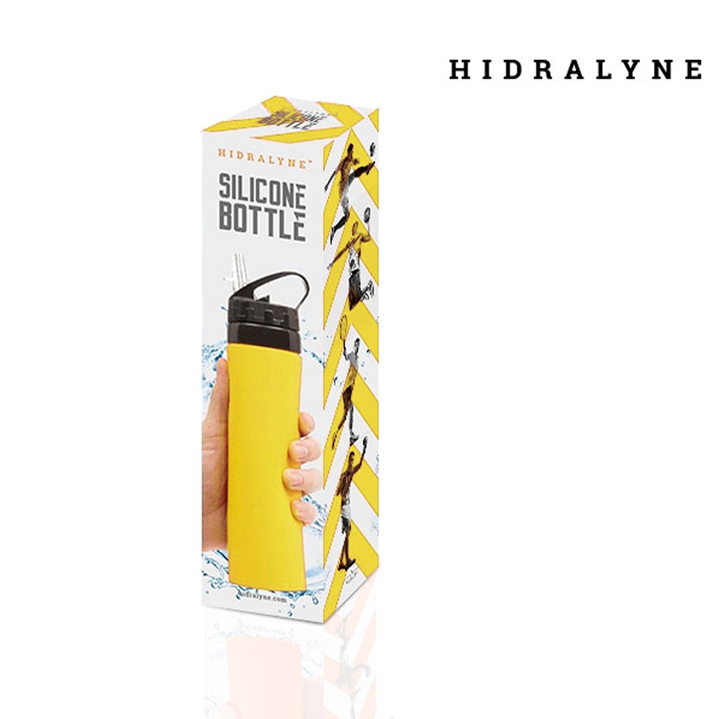 immagine-7-visto-in-tv-borraccia-in-silicone-per-sportivi-hydralyne-550ml-giallo-ean-4899888109549