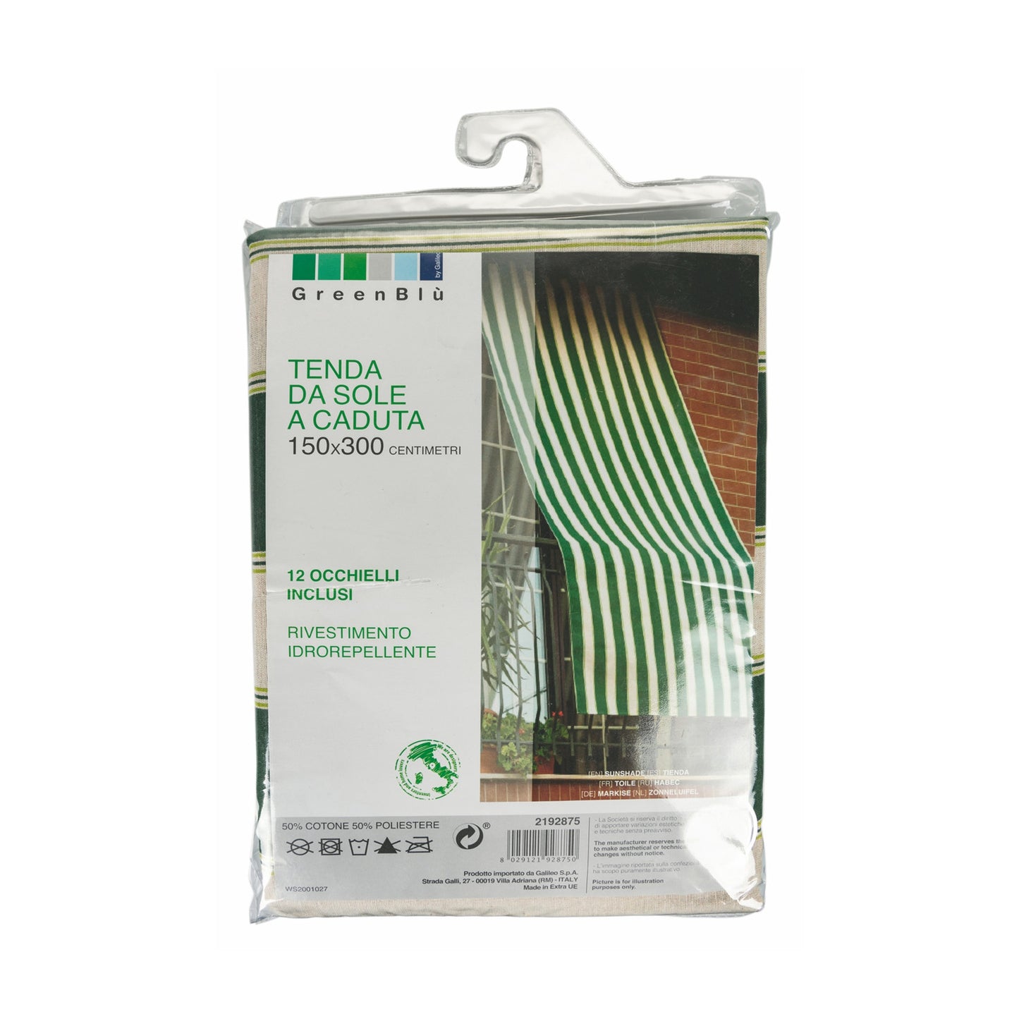 immagine-8-galileo-casa-tenda-da-sole-idrorepellente-150x300cm-verdebianco-ean-8029121928750