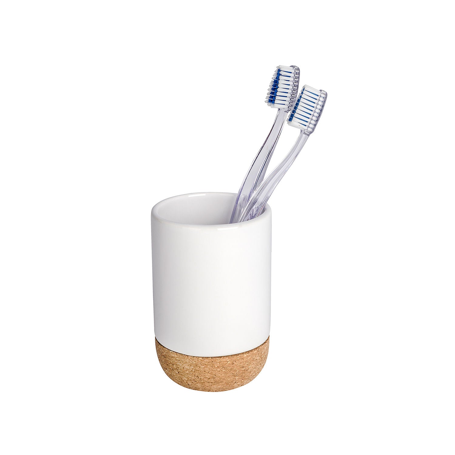 immagine-1-wenko-bicchiere-portaspazzolini-corc-bianco-ceramica-ean-4008838214664