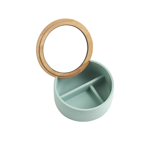 immagine-1-zeller-specchio-portagioie-m-rotondo-in-poliresina-menta-ean-4003368187365