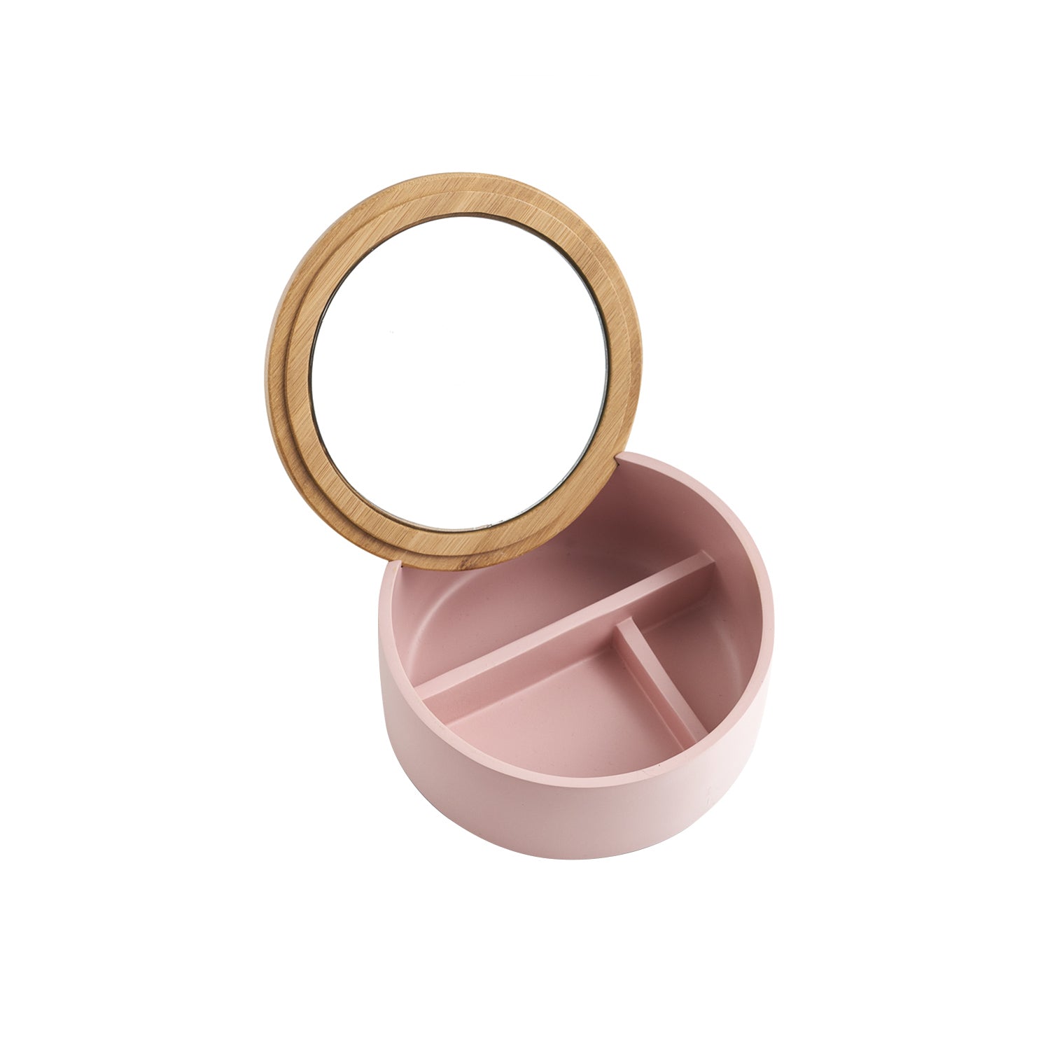 immagine-1-zeller-specchio-portagioie-m-rotondo-in-poliresina-rose-ean-4003368187358