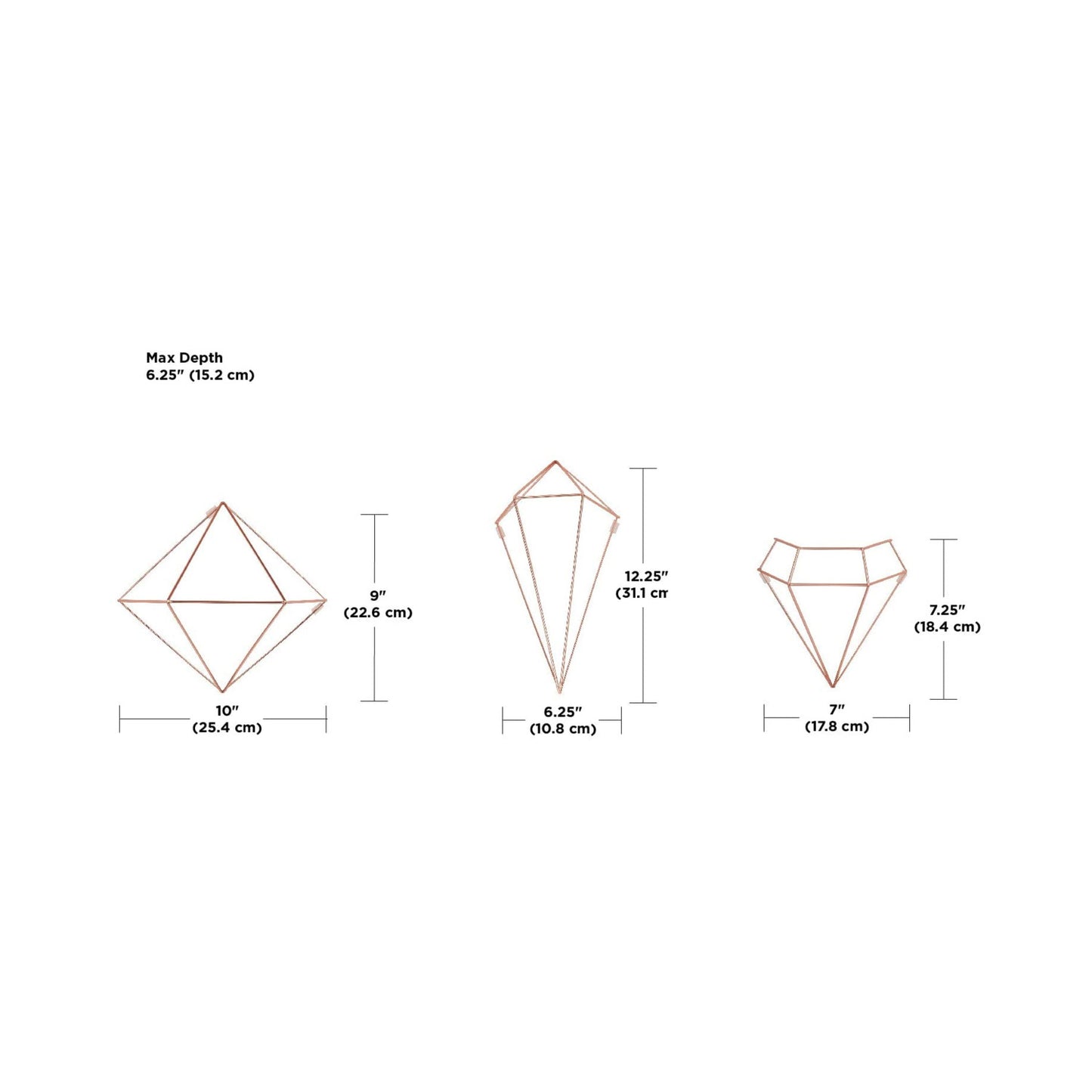 immagine-10-umbra-set-6-fioriere-decorative-da-parete-prisma-rame-ean-028295456463
