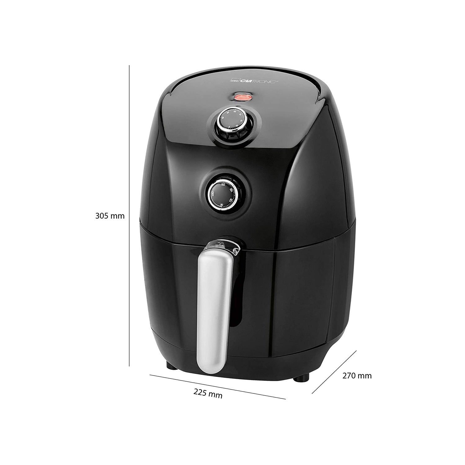 immagine-2-clatronic-friggitrice-ad-aria-calda-900w-15l-fr-3698h-ean-4006160638530