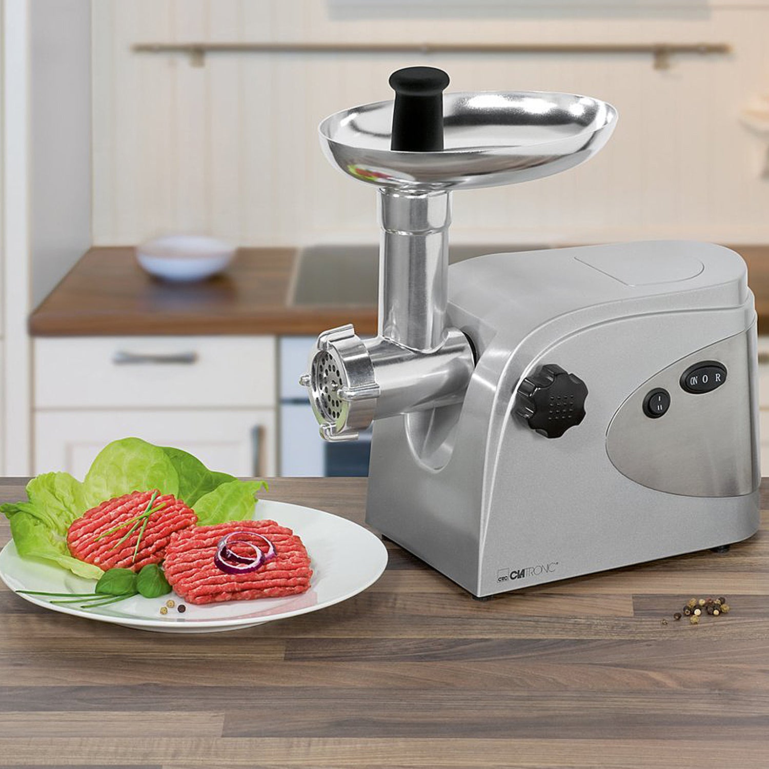 immagine-2-clatronic-tritacarne-1000w-con-3-dischi-di-macinazione-fw-3151-clatronic-ean-4006160633153