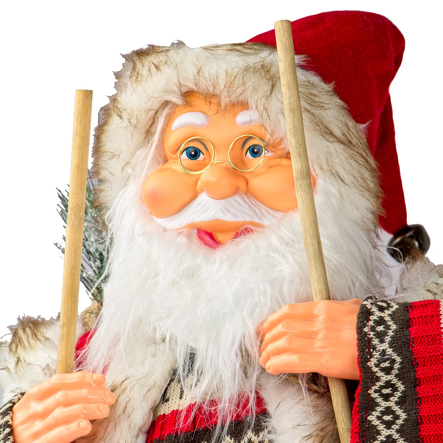 immagine-2-euronatale-decorazione-natalizia-babbo-natale-con-sacco-doni-e-scii-80cm-rosso-ean-8019959757233