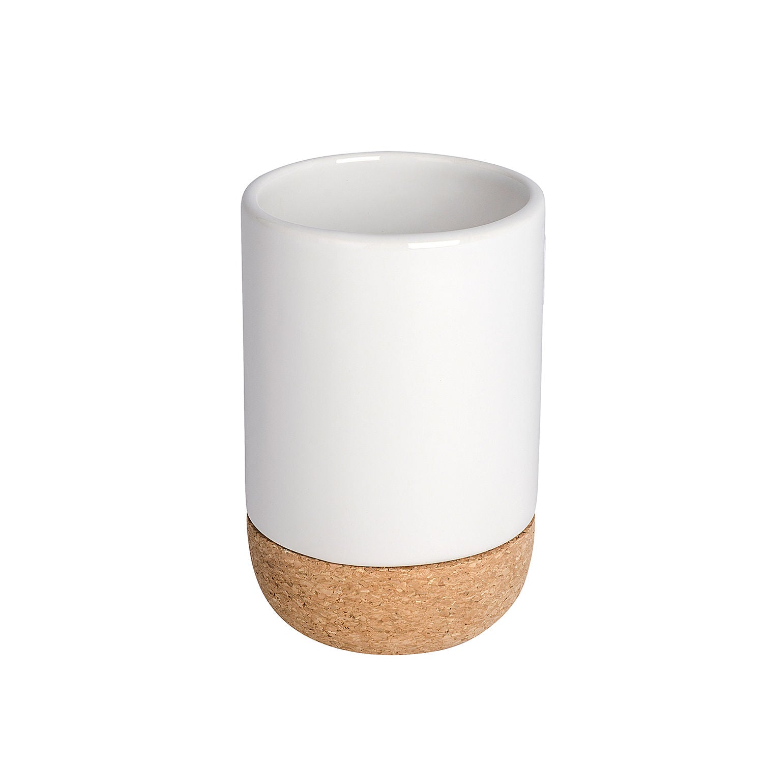immagine-2-wenko-bicchiere-portaspazzolini-corc-bianco-ceramica-ean-4008838214664