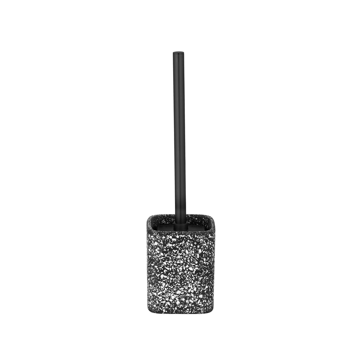 immagine-2-wenko-set-da-bagno-terrazzo-nero-portaspazzola-ean-4008838324271