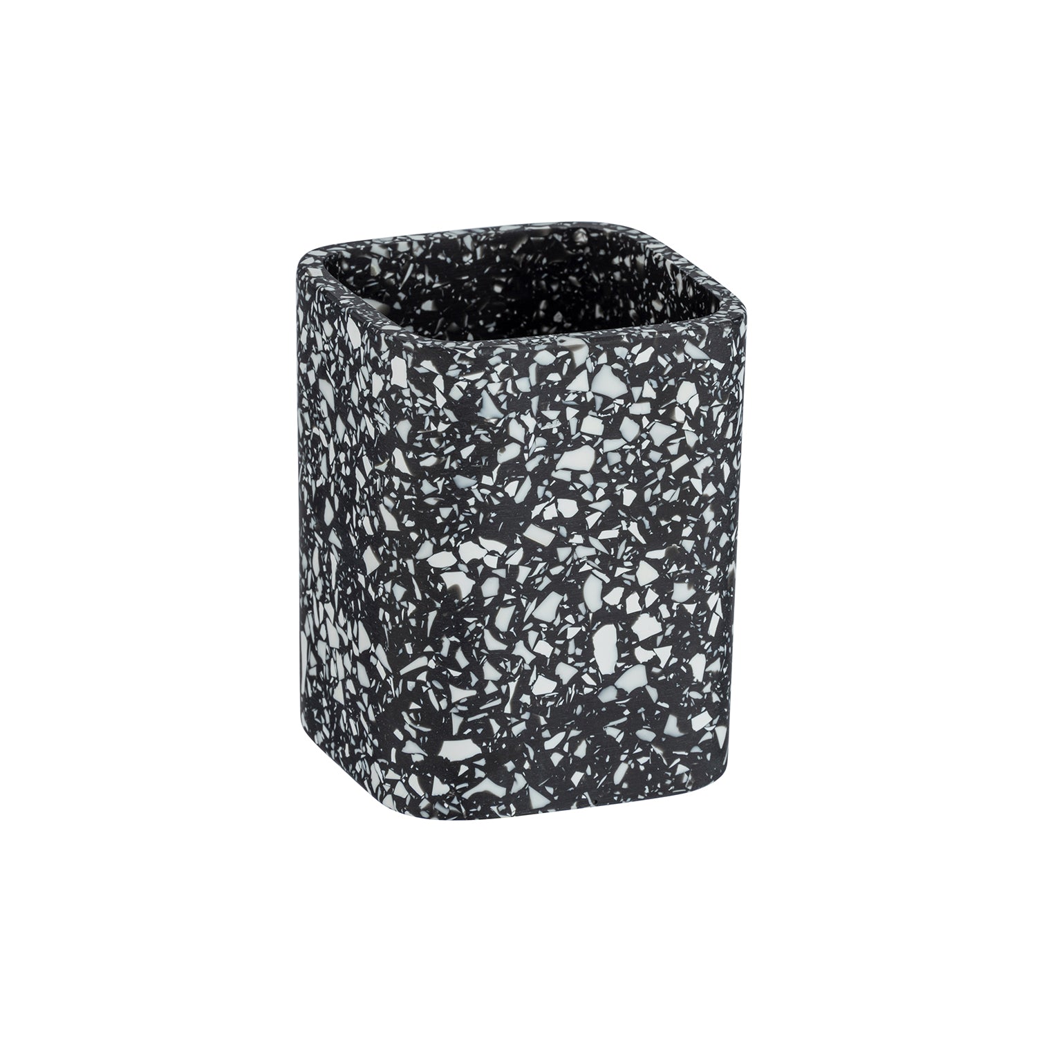 immagine-2-wenko-tazza-spazzolino-da-denti-terrazzo-nero-portaspazzolino-ean-4008838339633