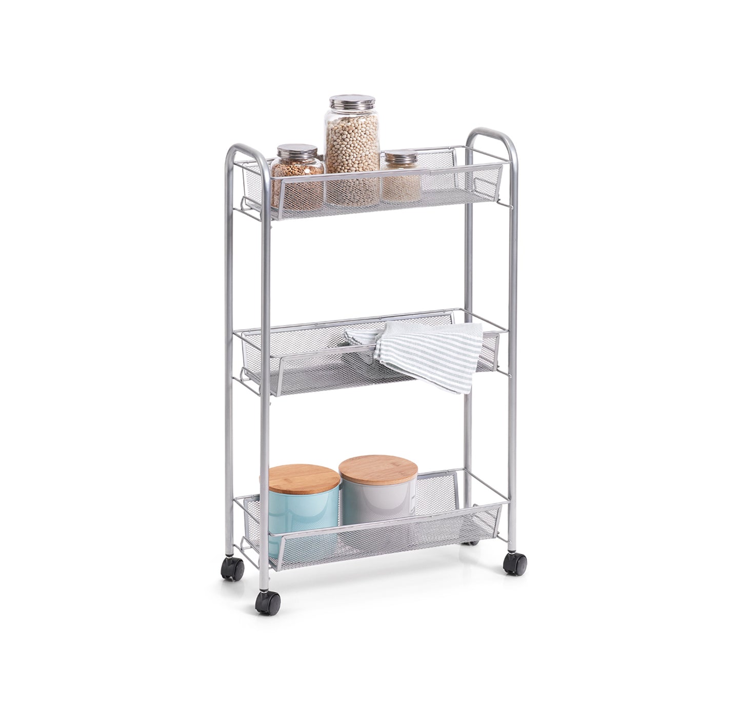 immagine-2-zeller-carrello-organizer-3-ripiani-in-metallo-argento-ean-4003368181707
