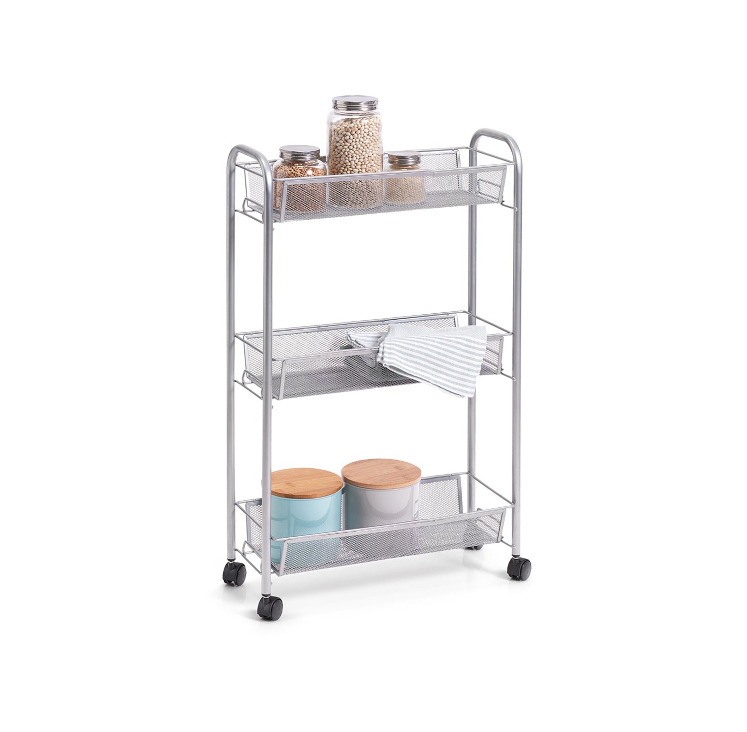 immagine-2-zeller-carrello-organizer-3-ripiani-in-metallo-argento-ean-4003368181707