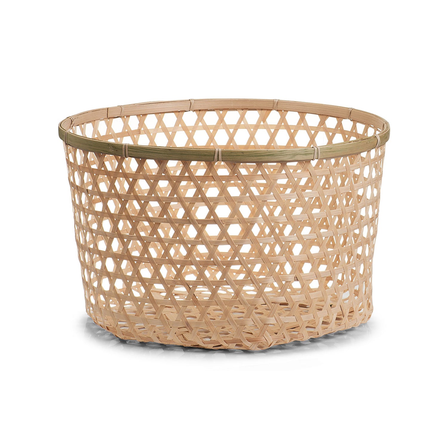 immagine-2-zeller-cesto-portaoggetti-in-bambu-intrecciato-41x24.5x41-cm-ean-4003368151298