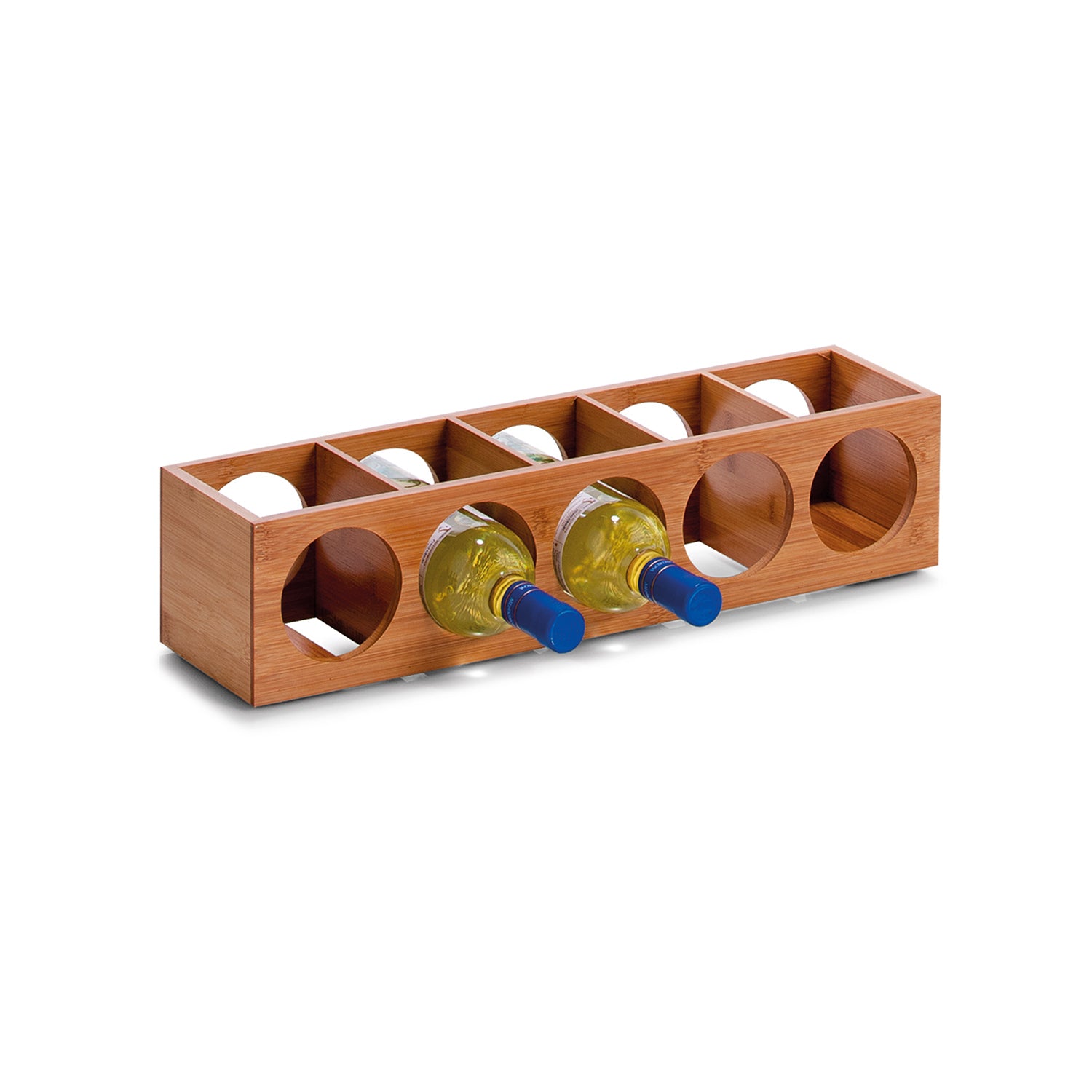 immagine-2-zeller-portabottiglie-in-bamboo-con-montaggio-a-parete-ean-4003368135656