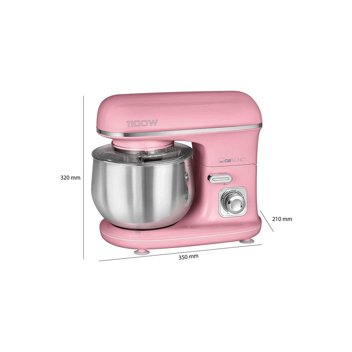 immagine-3-clatronic-impastatrice-rock-n-retro-5-litri-1100-watt-rosa-km-3711-ean-4006160638752
