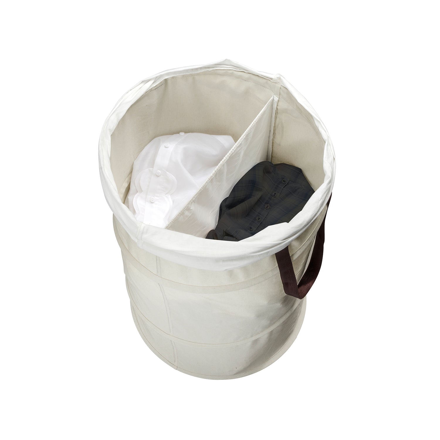 immagine-3-wenko-portabiancheria-in-poliestere-pop-up-beige-ean-4008838797099