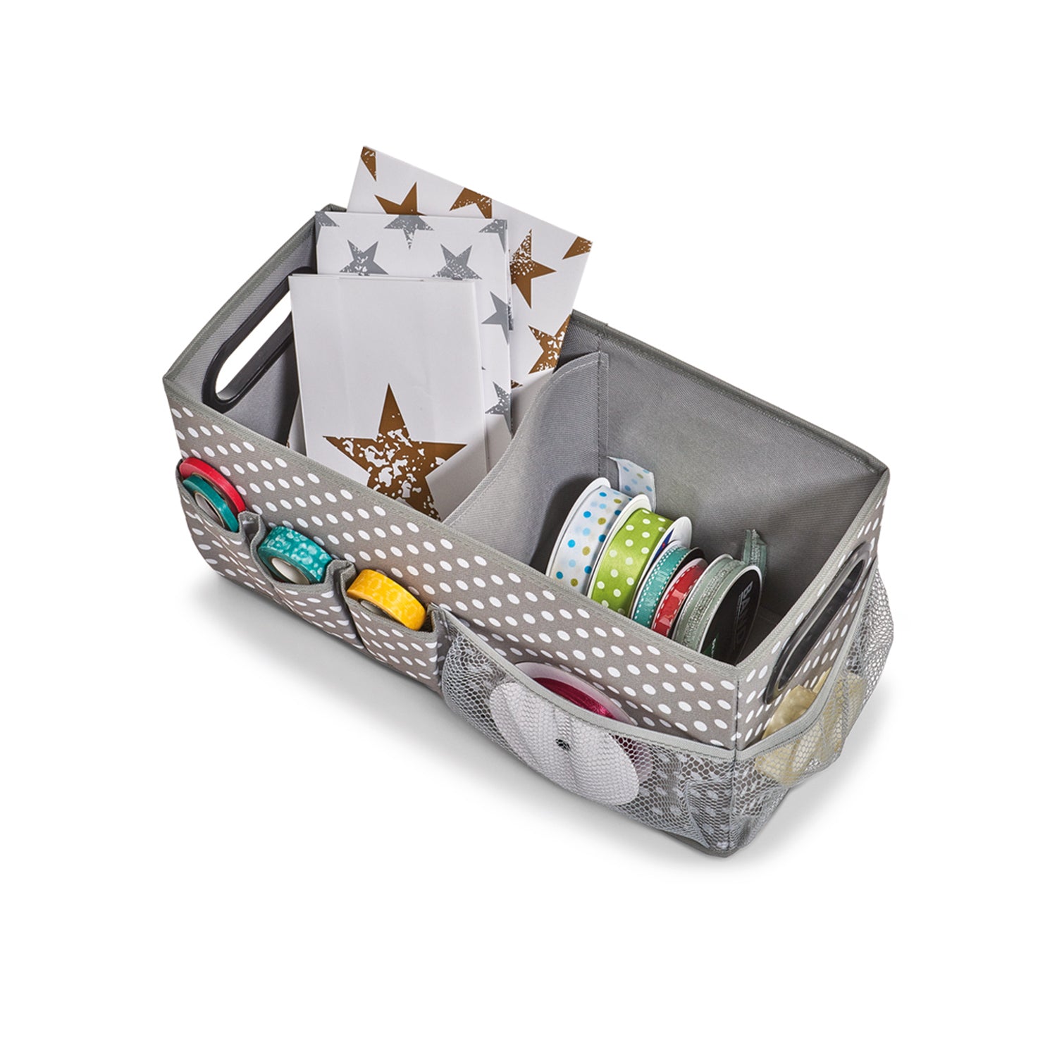 immagine-3-zeller-contenitore-per-carta-regalo-poliestere-365x15x20cm-ean-4003368146638
