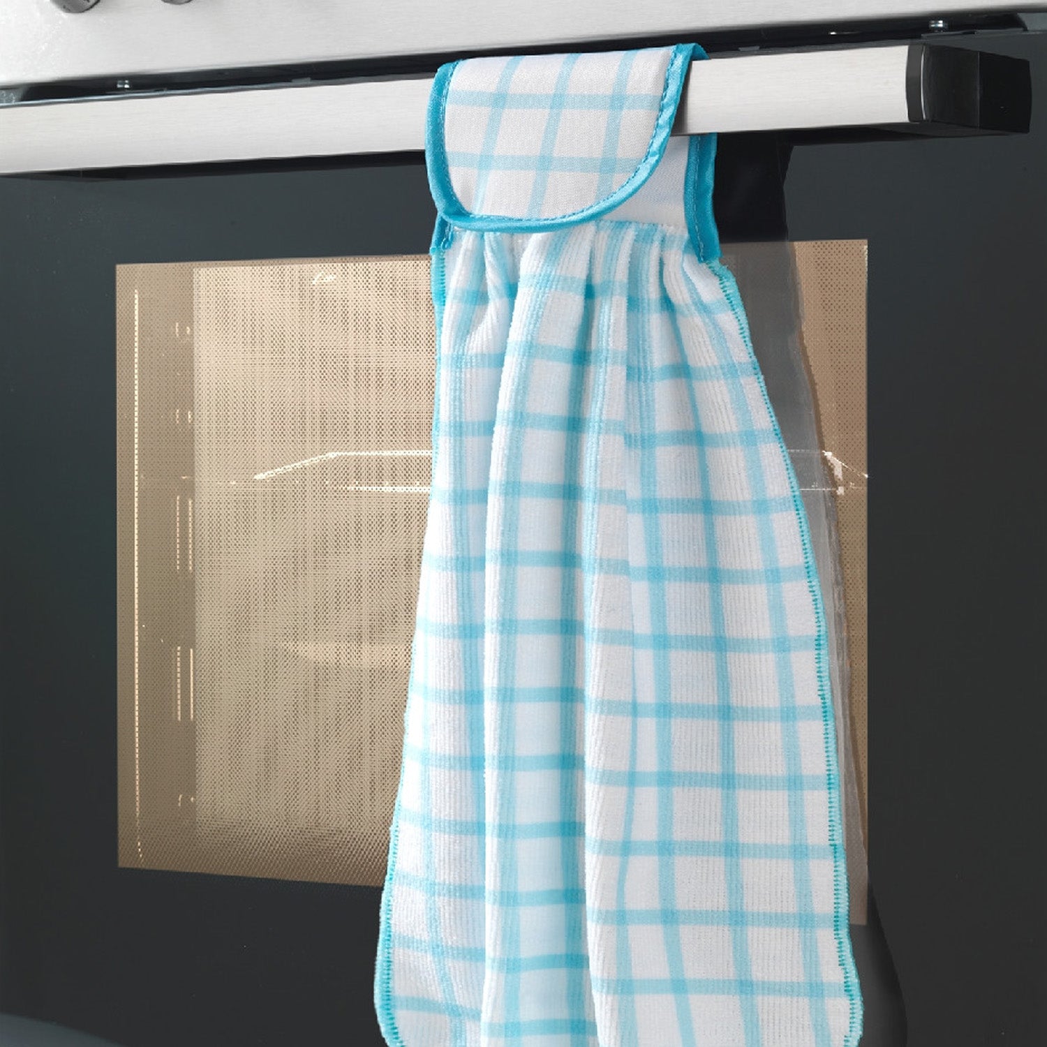 immagine-4-wenko-set-2-pezzi-di-strofinacci-da-cucina-decoro-scacchi-ean-4008838239698