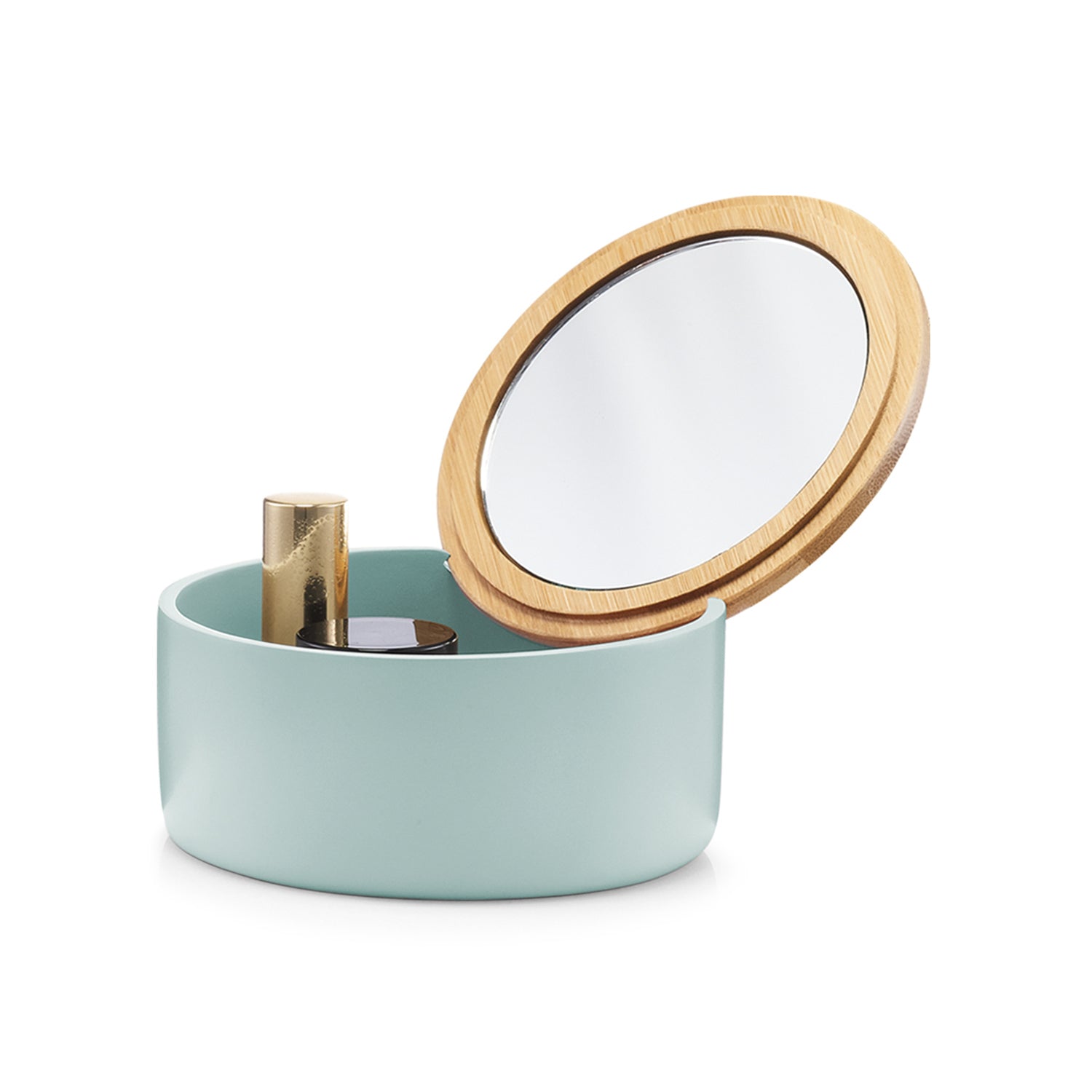 immagine-5-zeller-specchio-portagioie-m-rotondo-in-poliresina-menta-ean-4003368187365