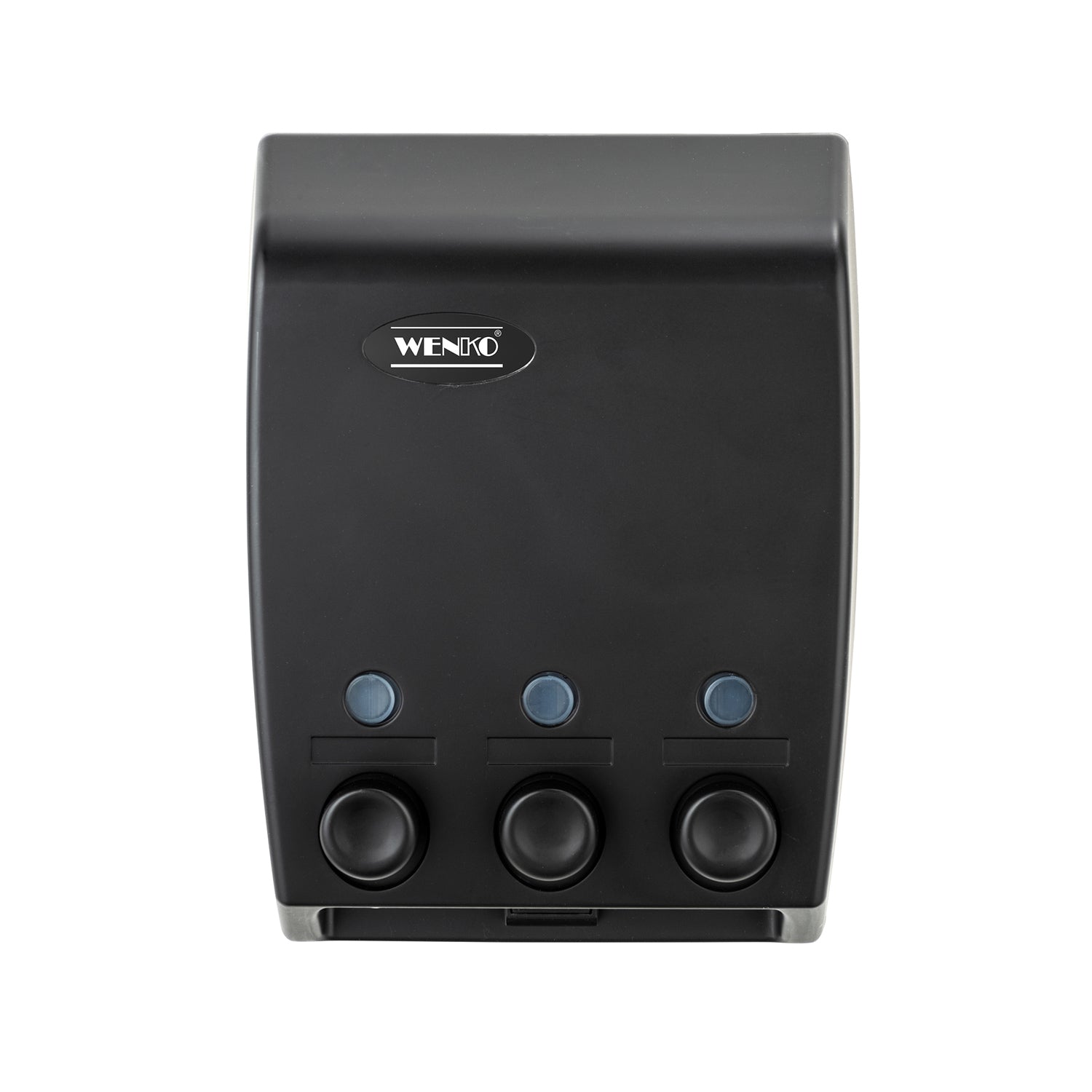 immagine-8-wenko-dispenser-sapone-varese-nero-con-3-scomparti-da-450ml-ean-4008838287699